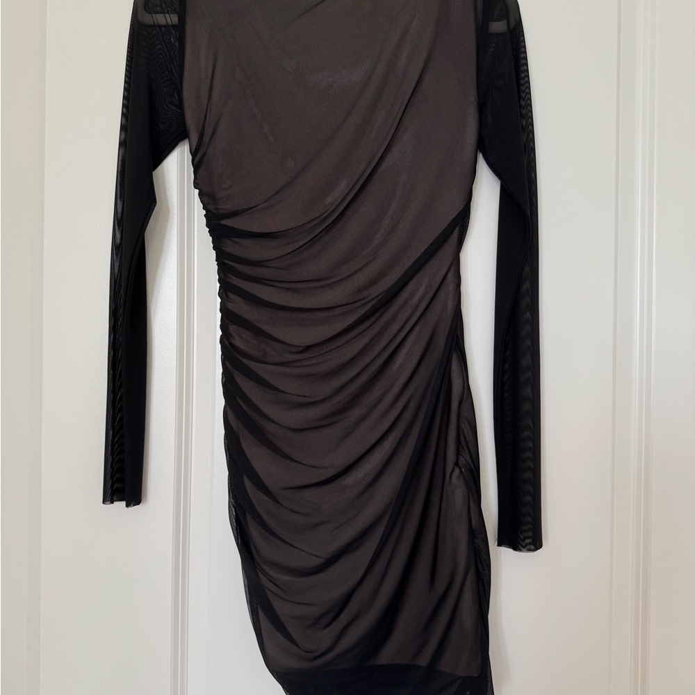Zara Long Sleeve Mini Dress - XS - Picture 2 of 6